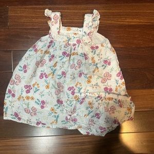 Angel Dear Dress w/bloomers. Size 18-24 months.